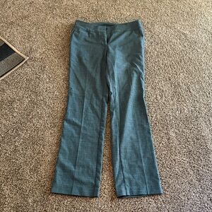 Ann Taylor Blue Straight Leg Pants